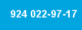924 022-97-17 924 022-97-17